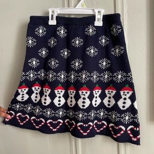 Sweater Christmas skirt. Size medium.